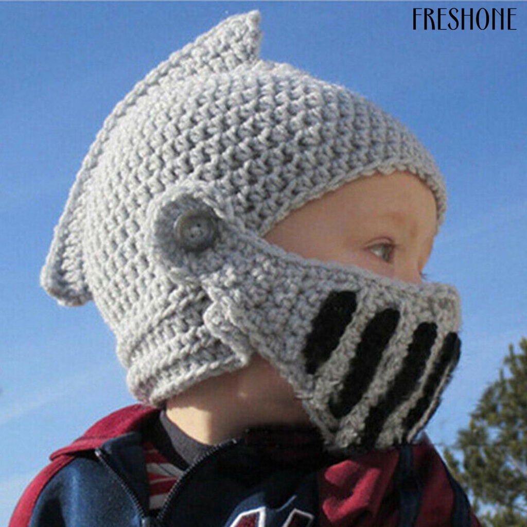 Mũ Len Dệt Kim Thủ Công Râu Chống Gió Cho Nam