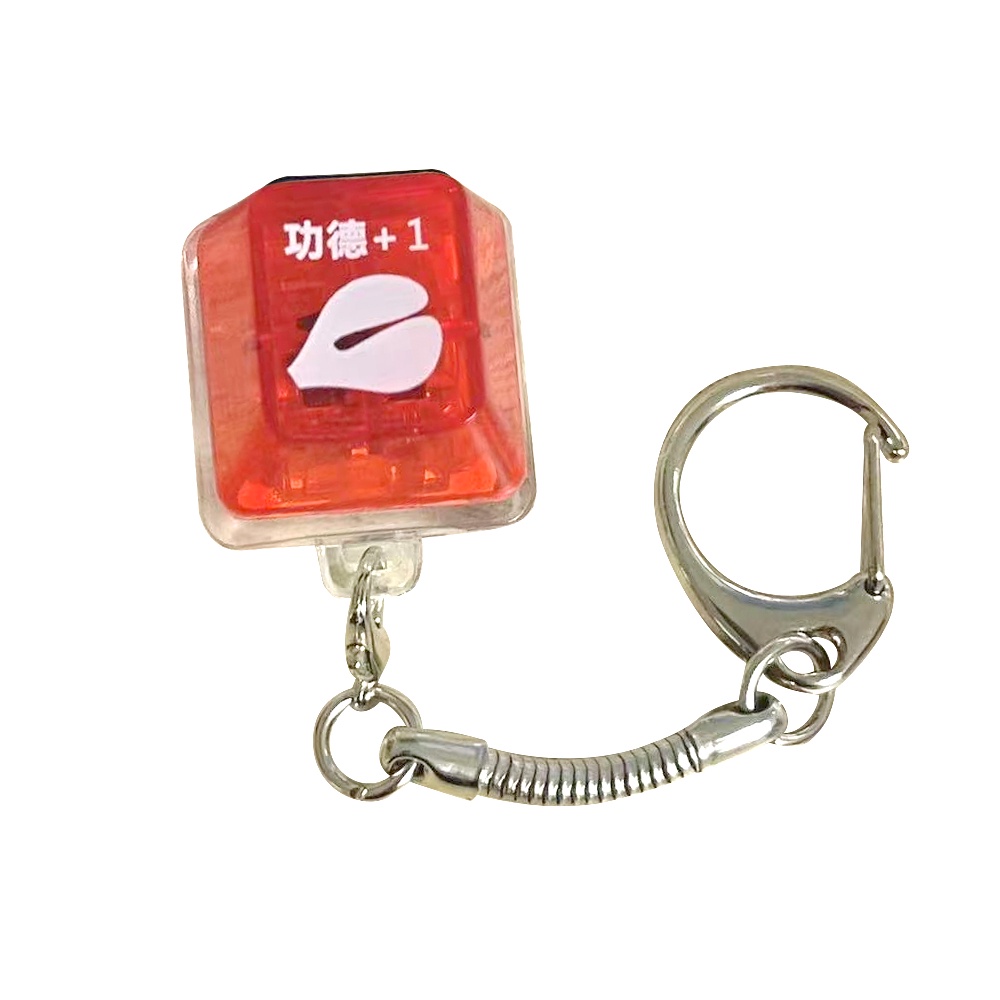 Móc Khoá Cute Bàn Phím Cơ Tích Đức Có Đèn - Móc Khoá Keycap Quà Tặng Phụ Kiện Dễ Thương