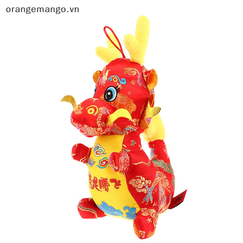 Đồ chơi nhồi bông Hình Con Rồng Năm 2024 Màu Cammango vn