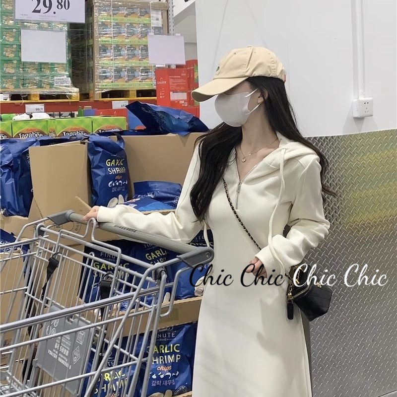 Chic Chic váy nữ Đầm Body Cho thời váy Minimalist Thể thao Phong cách Fashion WLQ23000BQ 40Z231007