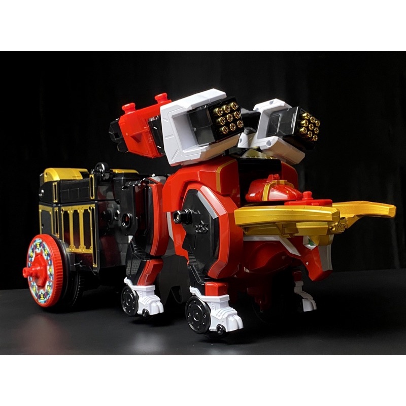 Mô hình Thần kiếm DX Mougyudaioh Robot Shinken Bò Tót chính hãng bandai Nhật Bản tặng kèm xe