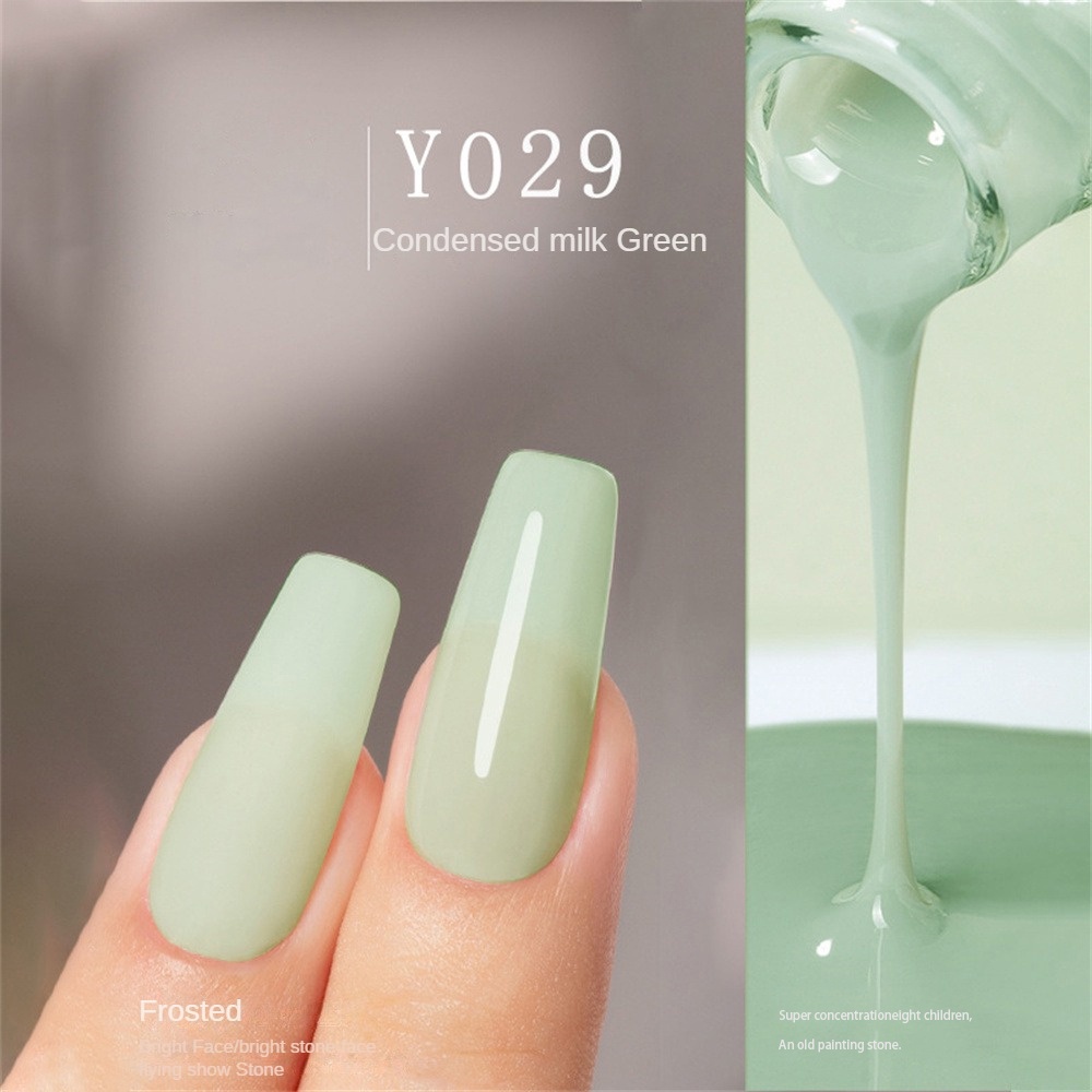 ♕ Zhiyaya Ice Transparent Gel Sơn Móng Tay Phong Cách Nhật Bản Cây Đôi Màu Sắc Trị Liệu Bằng Ánh Sáng Keo Dán Làm Móng Tay Cho Nail Shop 15ml 36 Thiết Kế LÊN NHẤT