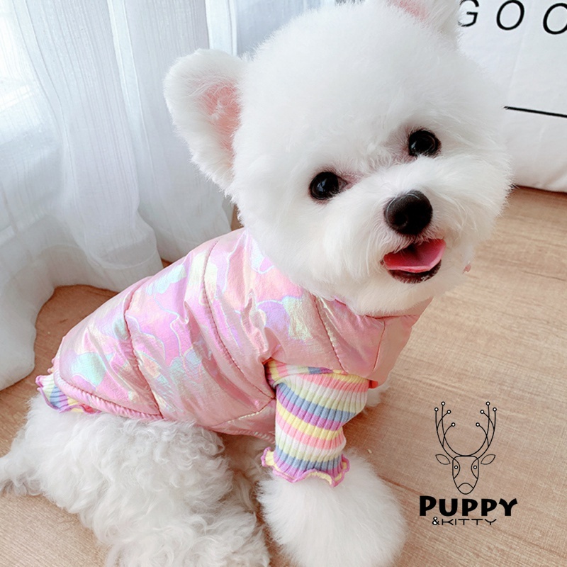 Áo Khoác Giữ Ấm Mùa Đông Chống Thấm Nước Dành Cho Chó chihuahua