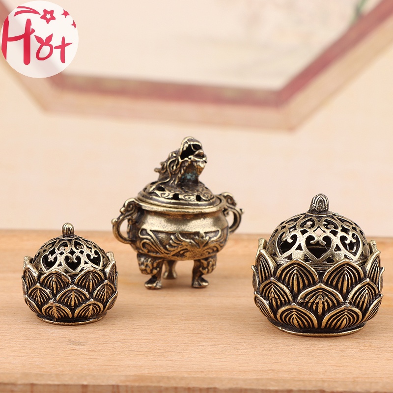 Jr Giá Đỡ Bình Đốt Trầm Hương Hình Hoa Sen mini Trang Trí Nhà Cửa vn