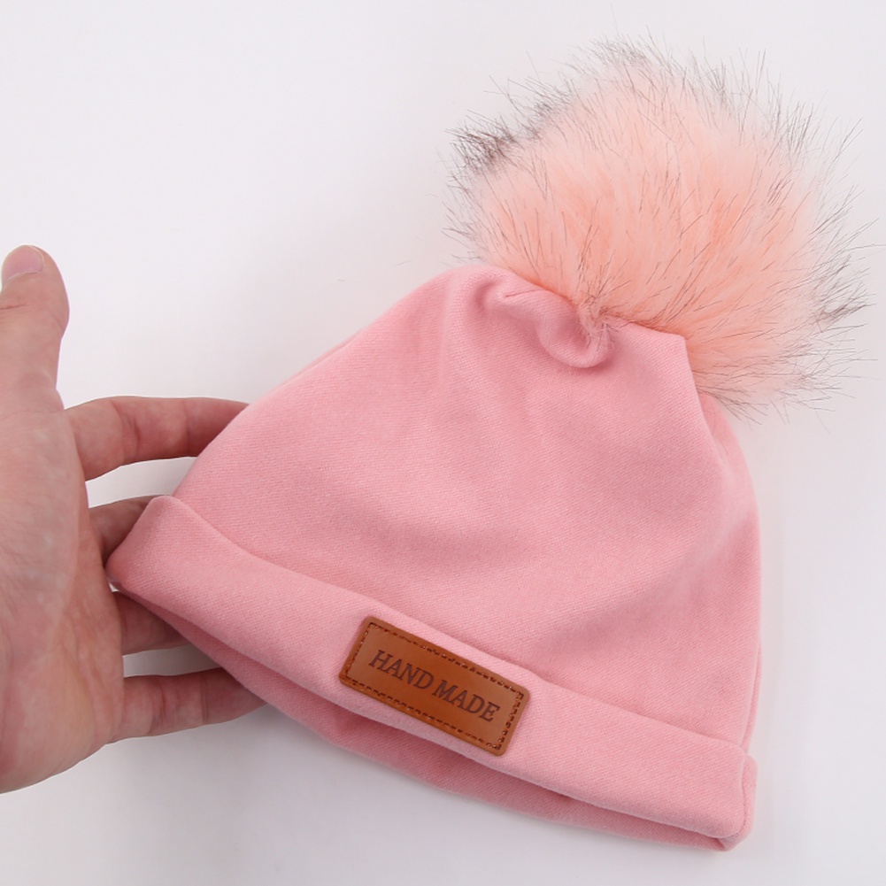 1 Mũ Len Giả Lông Thú Cho Bé