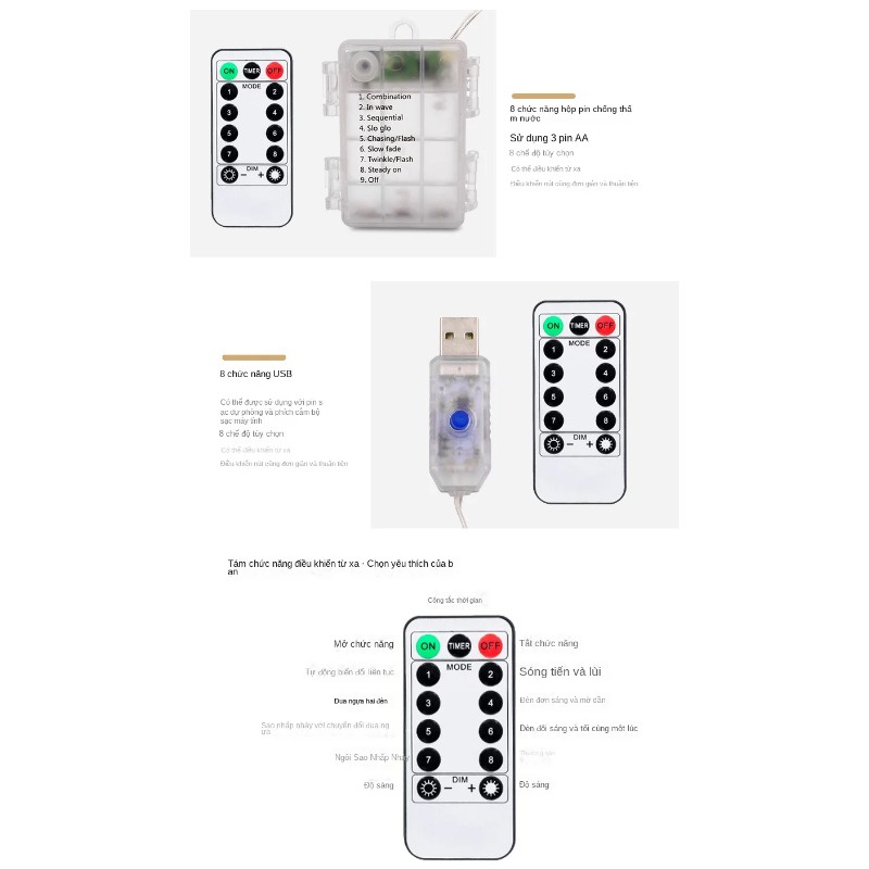 Dây Đèn led Hình Đầu Lâu / Bí Ngô / Ma Quỷ Màu Sắc Độc Đáo Trang Trí Tiệc halloween