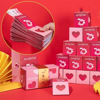 Hộp quà bất ngờ + 16 hộp quà + hộp quà + hộp tiền bật lên độc đáo cho tiệc sinh nhậthalloween