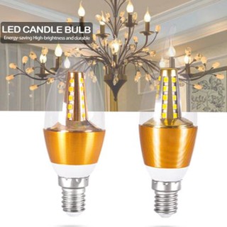 Bóng Đèn led e14 e27 5w Hình Nến