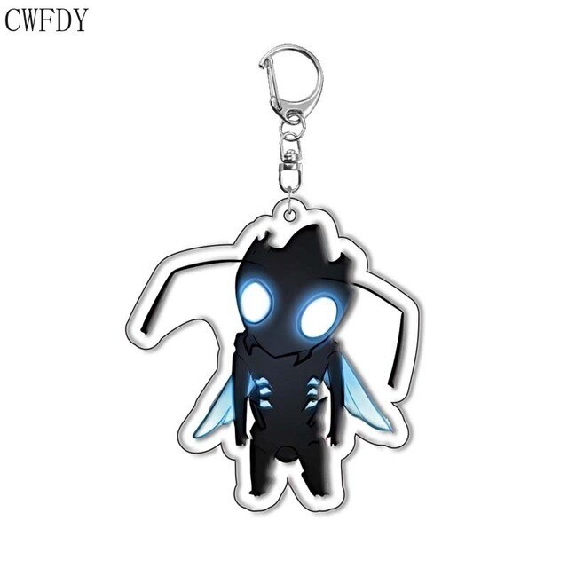 Móc Khoá Solo Leveling Manhwa Sung Jinwoo Truyện Tranh Hàn Quốc Trang Trí Túi Sách, Balo