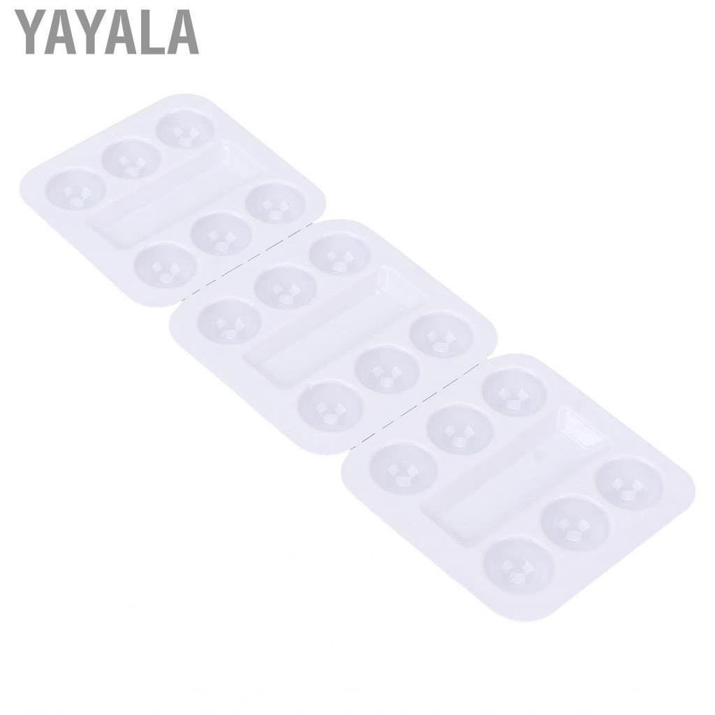 Yayala 30pcs Tattoo  Cup Tray Disposable Plastic Pigment Stand MNS