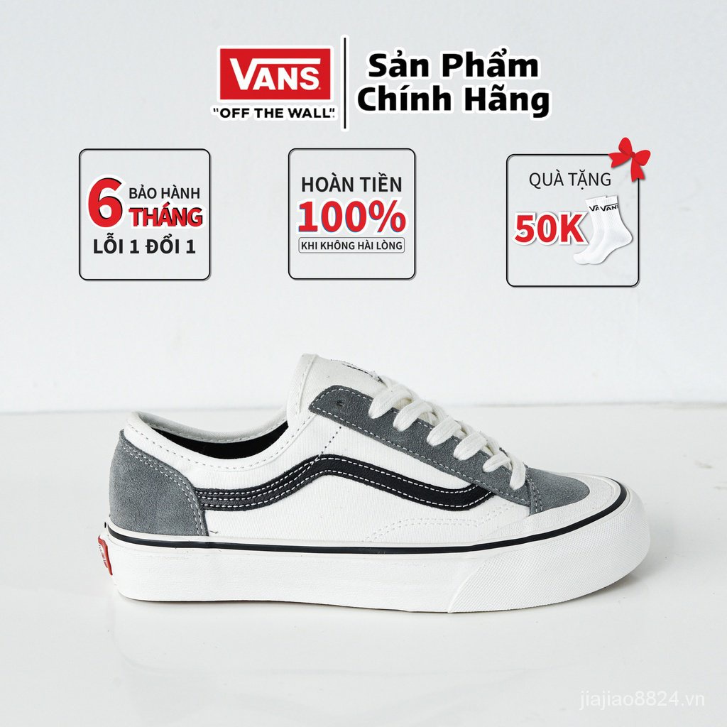 Giày vans decon Chính Hãng Màu Xám Thời Trang Cho Nam Và Nữ
