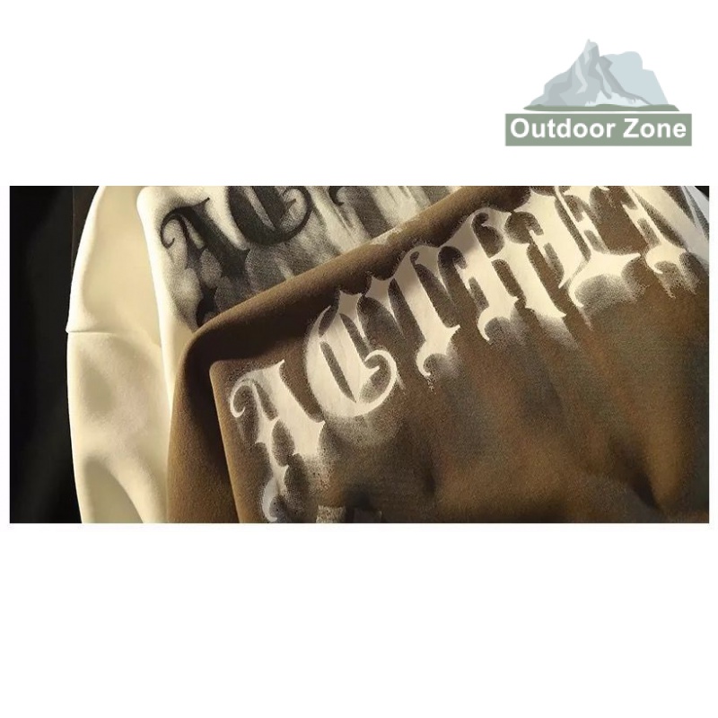 Áo hoodie Mỏng Dáng Rộng Phong Cách vintage Âu Mỹ Thời Trang Cho Nam Nữ