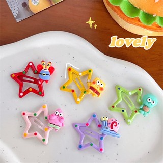 Kẹp Tóc Hình Bọt Biển Dễ Thương Cho Nữ