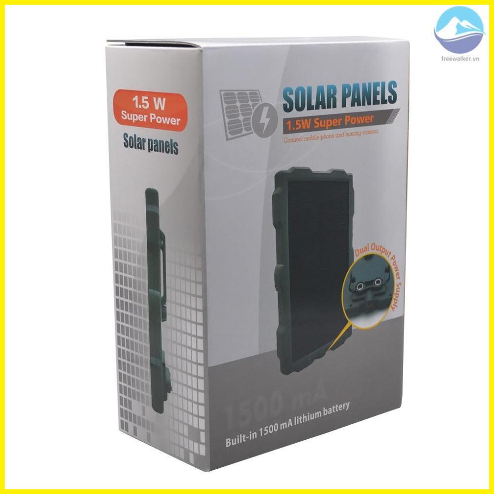 Infrared Hunting Camera Solar Panel - Outdoor Sun-Powered Charging Plate for Wildlife Observation