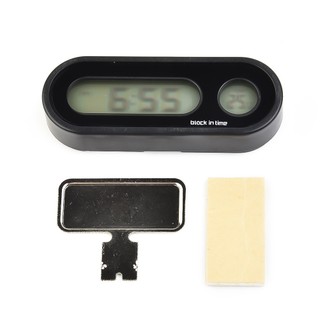 Electronic Clock Car Inside Electronic LCD Digital Thermometer Time Clock