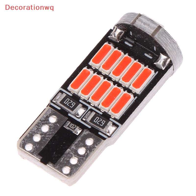 Set 2 Đèn led t10 canbus 6500k 26 smd 4014 Trang Trí Nội Thất Xe Hơi Mới