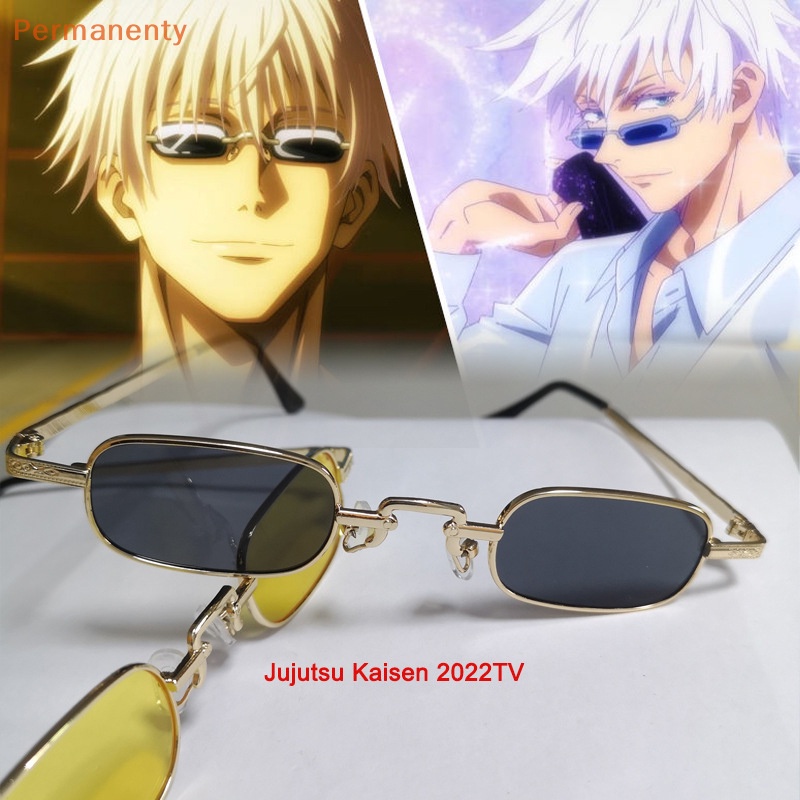 Mặt Nạ Mắt Hóa Trang jujutsu kaisen gojo Bằng pu Màu Đen Cho Nam