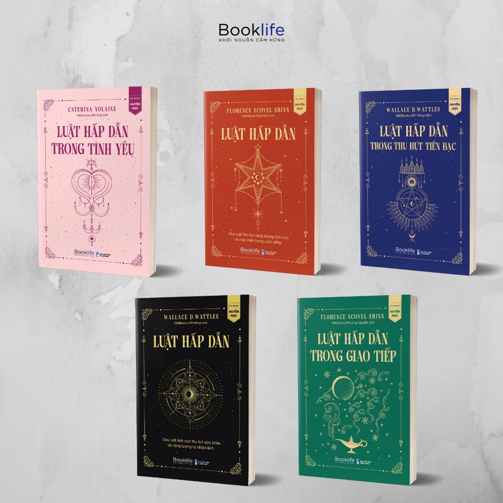 Sách: Combo 5 cuốn Luật Hấp Dẫn