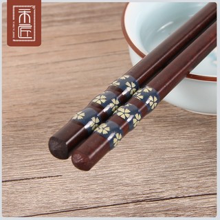Set 5 Đôi Đũa Gỗ Phong Cách Nhật Bản