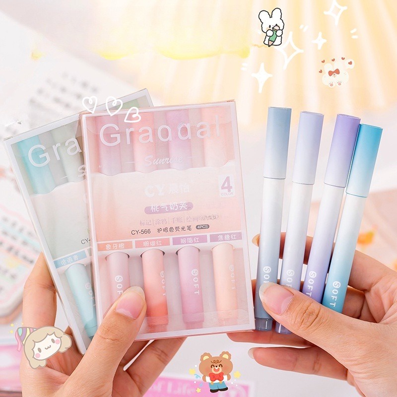 Màu Sắc Bút Đánh Dấu Thay Đổi Màu graffiti Cho Học Sinh / Văn Phòng