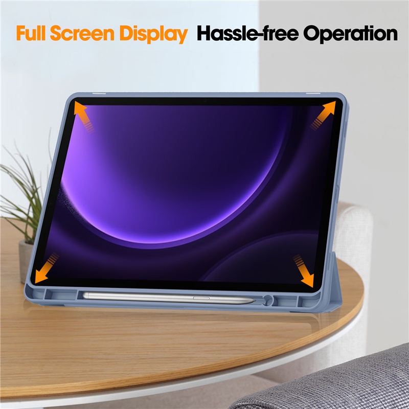 Bao Da Máy Tính Bảng Bằng silicon Cho samsung galaxy tab s9 fe plus 12.4 s9 fe 10.9 "x510 x516b 2023 galaxy tab s9 fe Ốp