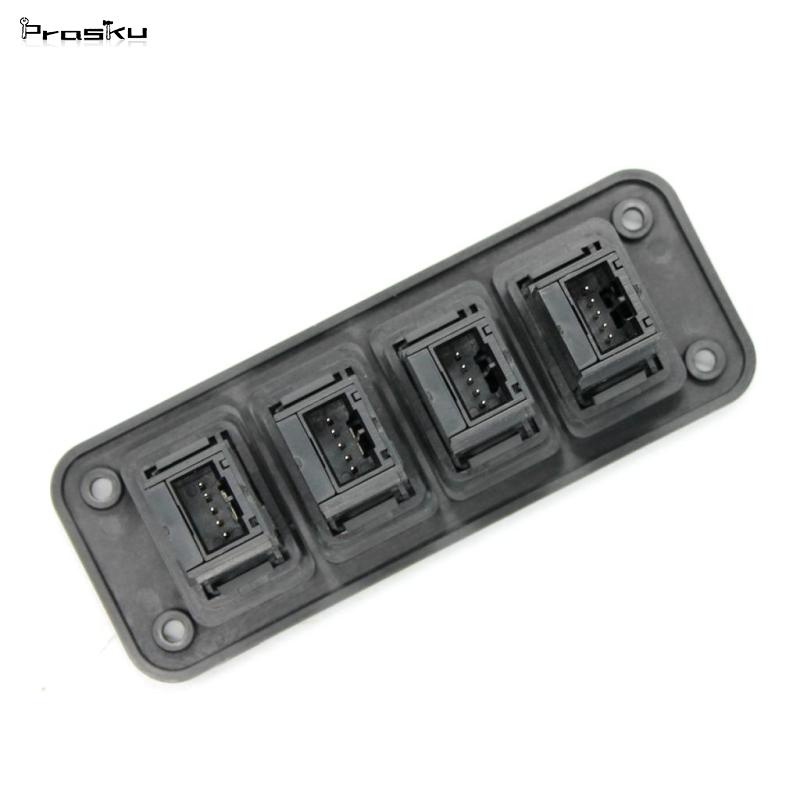 Bảng Công Tắc Đèn Pha Xe Hơi 4 Gang Màu Trắng Cho Toyota