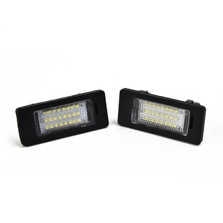 Bộ 2 Đèn Led 24 Bóng Chiếu Biển Số Xe Cho BMW E90 M3 E92 E70 E39 F30 E60 E61 E93