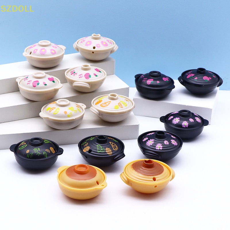 Mô Hình Nồi Nấu Súp mini Trang Trí Nhà Búp Bê 1 / 12