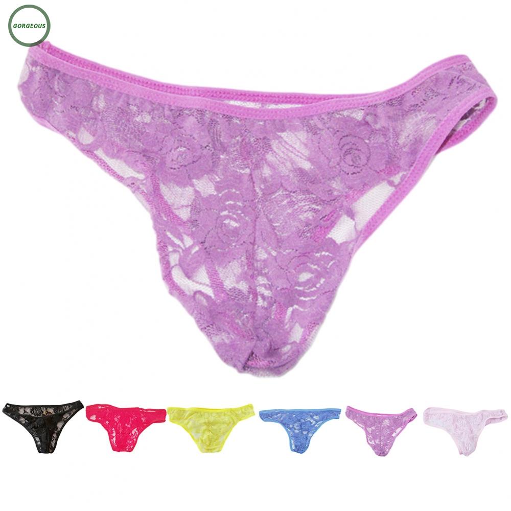 New Coming~Briefs Thong Transparent Underpants Vintage G-String Lightweight Panties#Home Essentialses