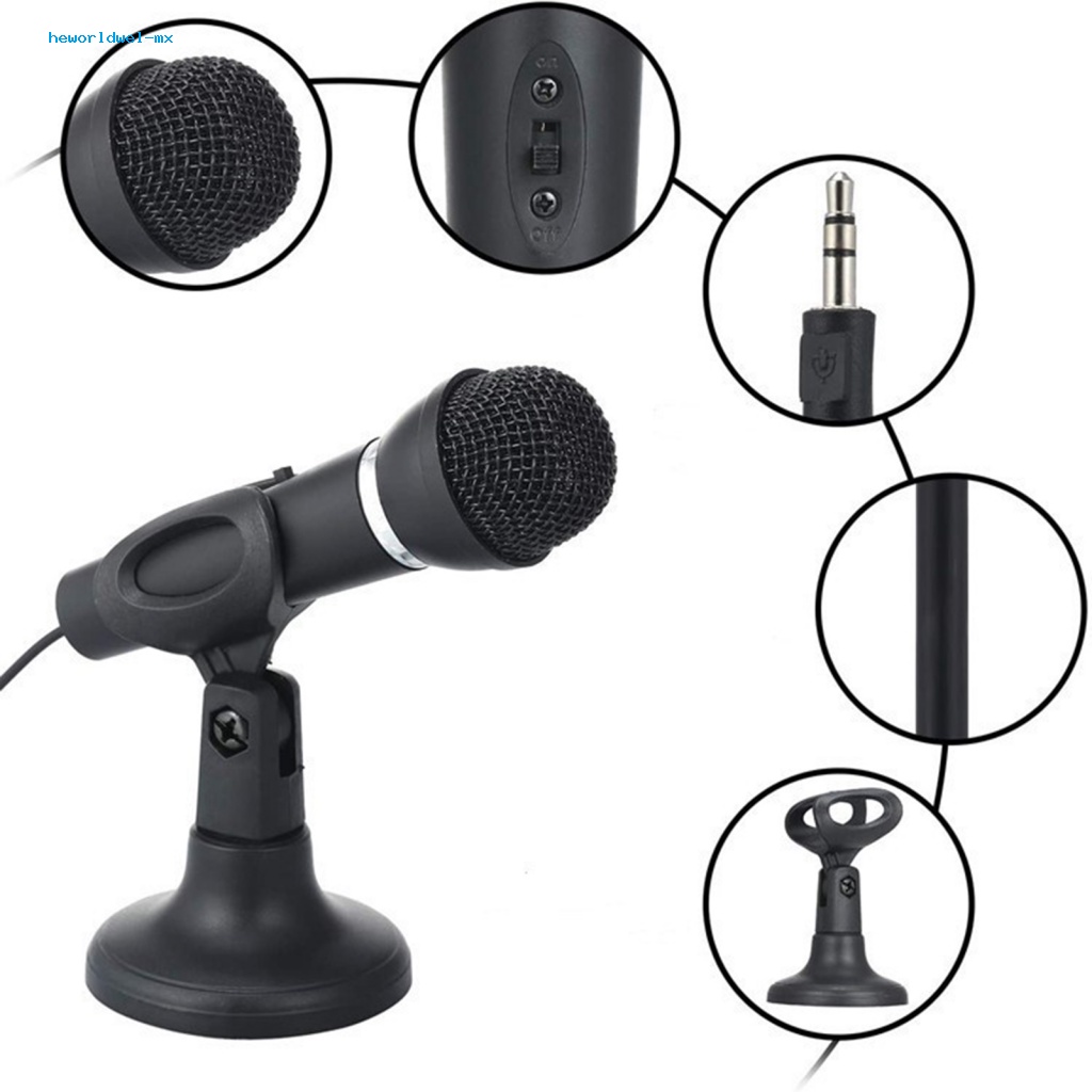 Heworldwel Micro Chất Lượng Cao Âm Thanh hifi Có Dây Cho karaoke