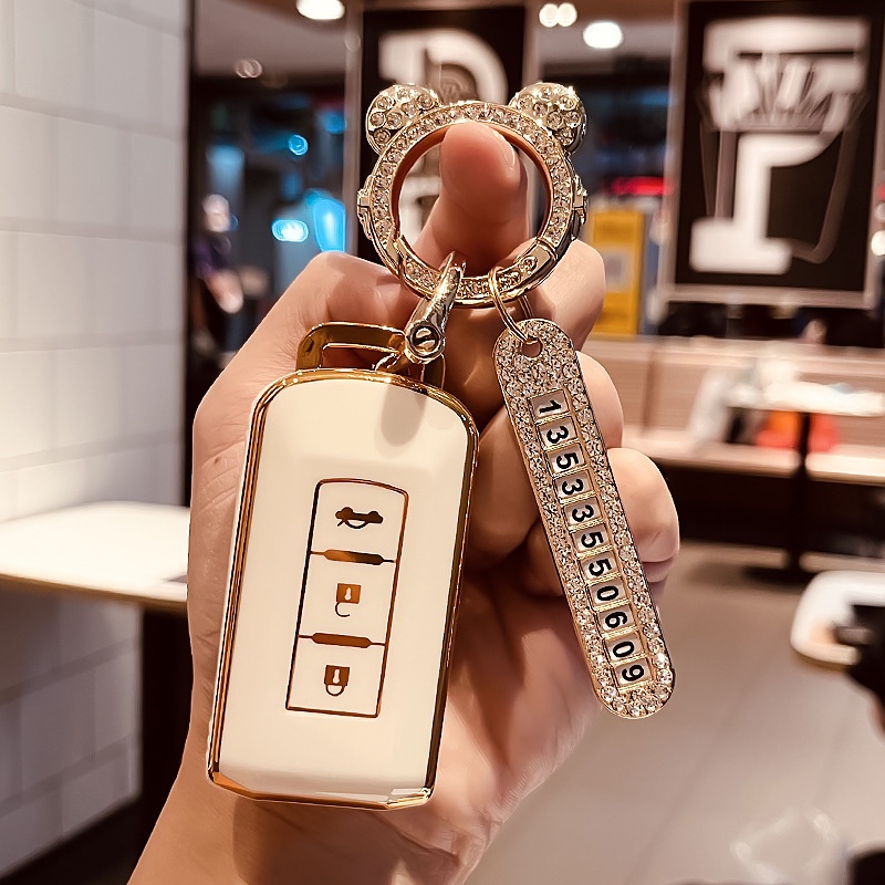 Vỏ Bảo Vệ Chìa Khóa Xe Hơi mitsubishi xpander outlander 3 asx colt lancer grandis pajero Bằng tpu