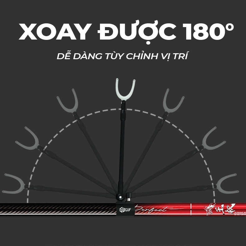 Gác Cần GUF S1 Vương Quyền Săn Hàng