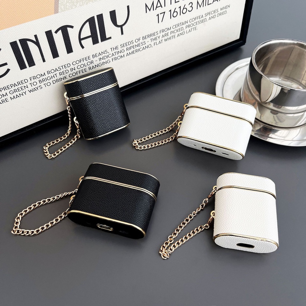 Vỏ MANGO Tương Thích Cho AirPods 1 2 3 Pro 2 Vỏ Vỏ Gen 2 3 2nd 3rd Gen2 Gen3 Da PU Hình Xi Lanh Điện