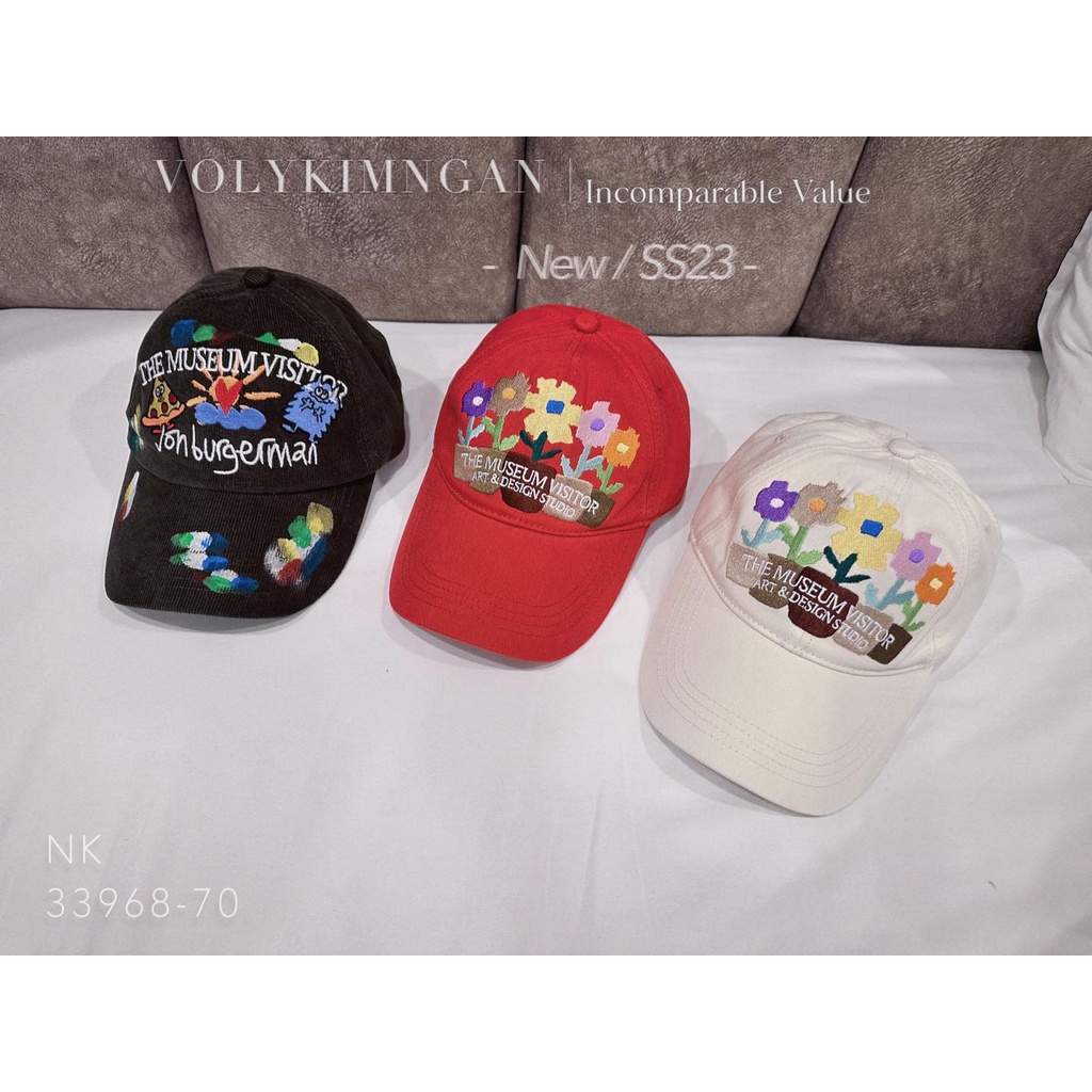 Nón hoa ma.rithe 3 màu