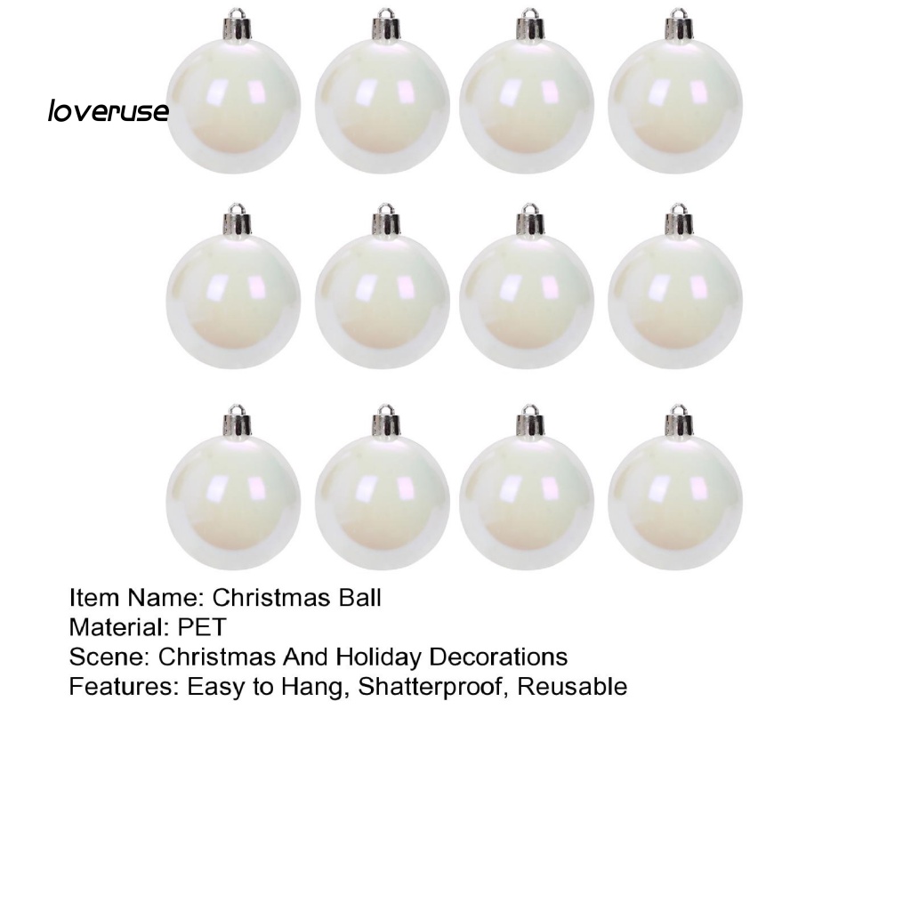 Set 12 / 24 / 36 Trái Châu mini Lấp Lánh Trang Trí Cây Thông Giáng Sinh diy