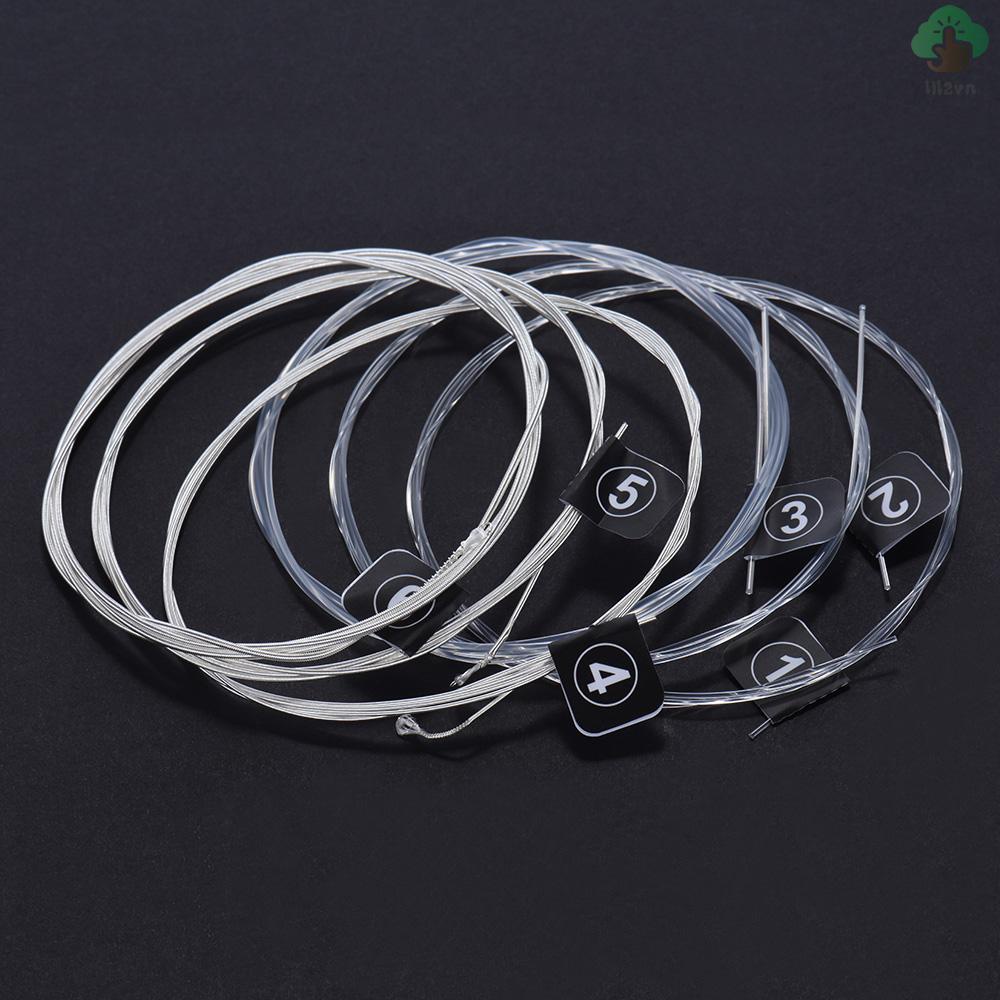 Orphee Bộ 6 Dây Đàn nylon nx35 Thay Thế Cho guitar Cổ Điển
