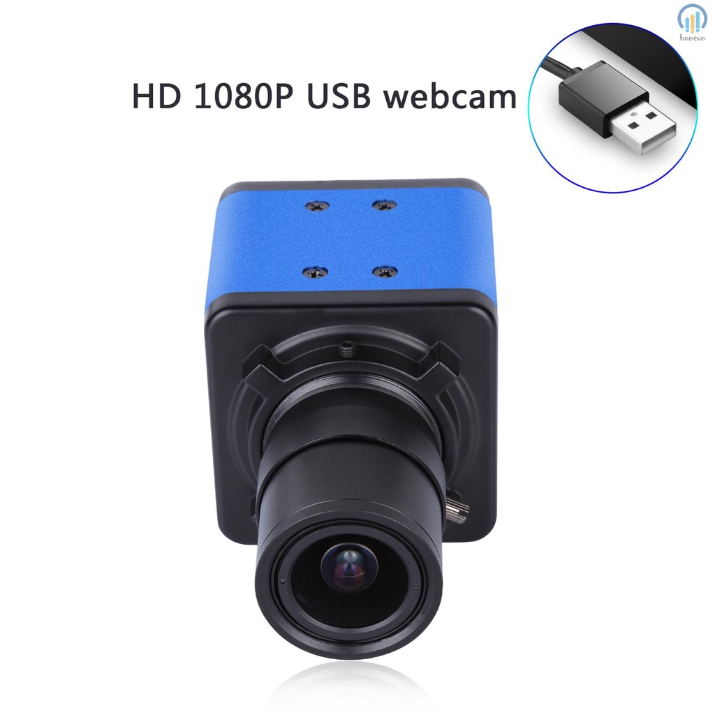 1080P HD Webcam with 5X Optical Zoom and Microphone for Video Conference and Online Teaching