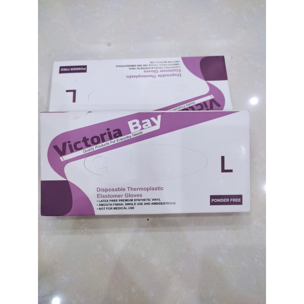 Hộp 100 găng tay nấu ăn siêu dai Victoria Bay GiaDungAnhThu