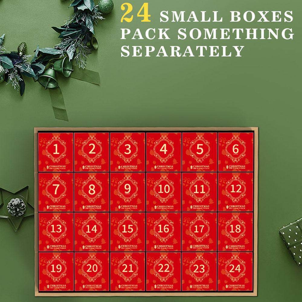 2023 Christmas Advent Calendar Jigsaw Puzzle 1008Piece XMAS Kids Gift