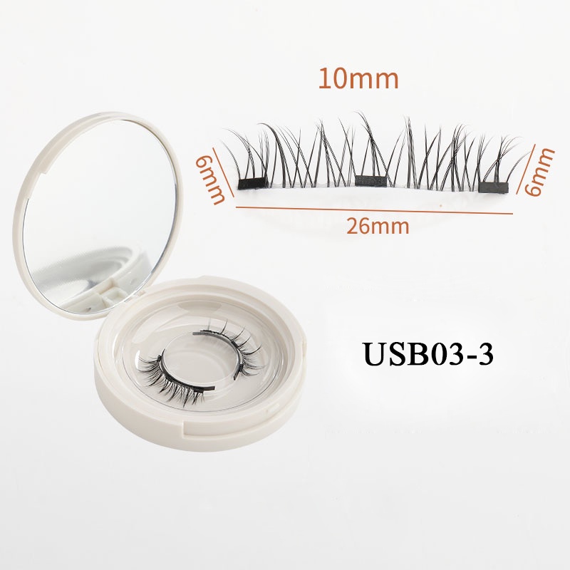 Fzc Lông Mi Giả Từ Tính Không Keo Có Thể Tái Sử Dụng Cho Nữ