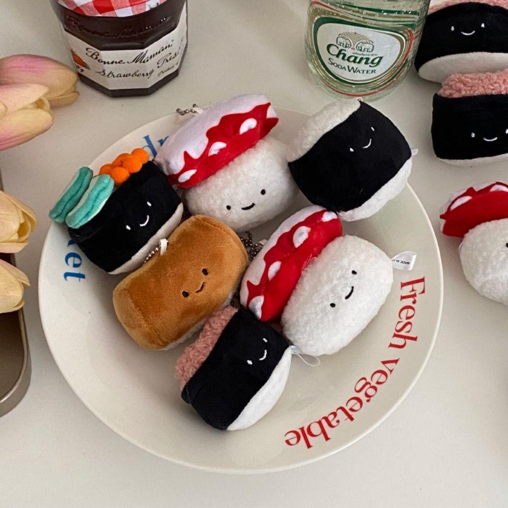 Hanhai Đồ Chơi Nhồi Bông Hình sushi Bạch Tuộc Dễ Thương