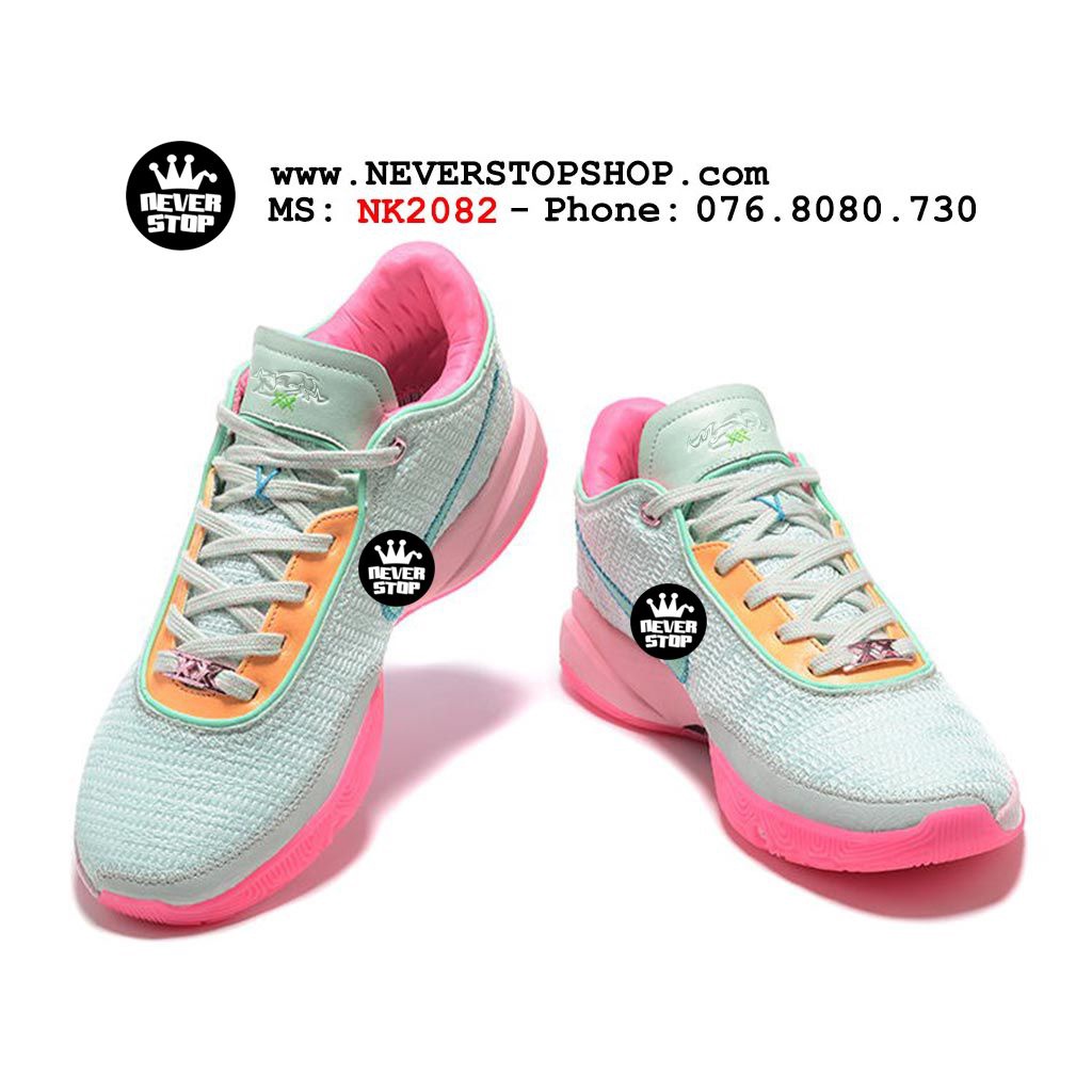 Giày LEBRON 20 TIME MACHINE nam tích hợp zoom chuyên bóng rổ indoor outdoor  | NeverStopShop.com