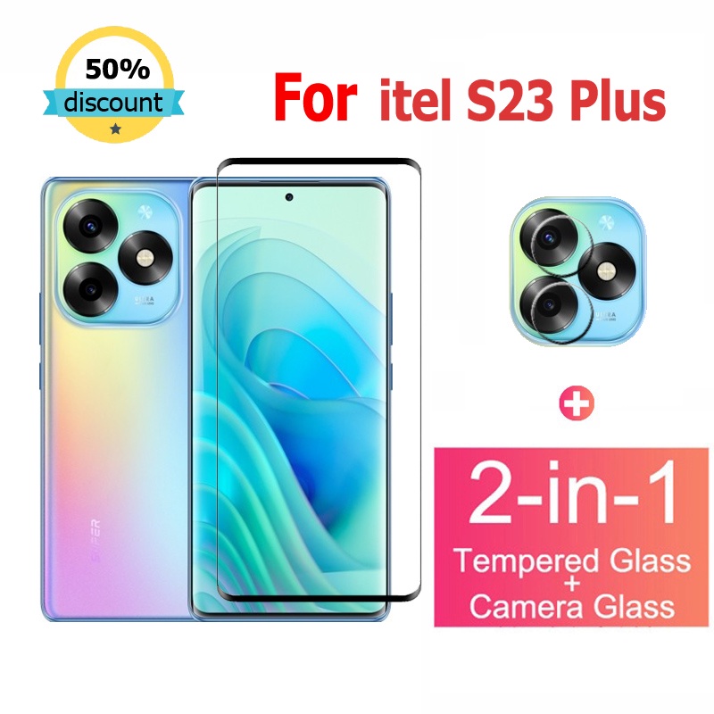 cường lực Itel S23 Plus Kính Cường Lực Bảo Vệ camera Cho Itel A70 A60 A05S A04 A60S P40 S23 Plus Gla