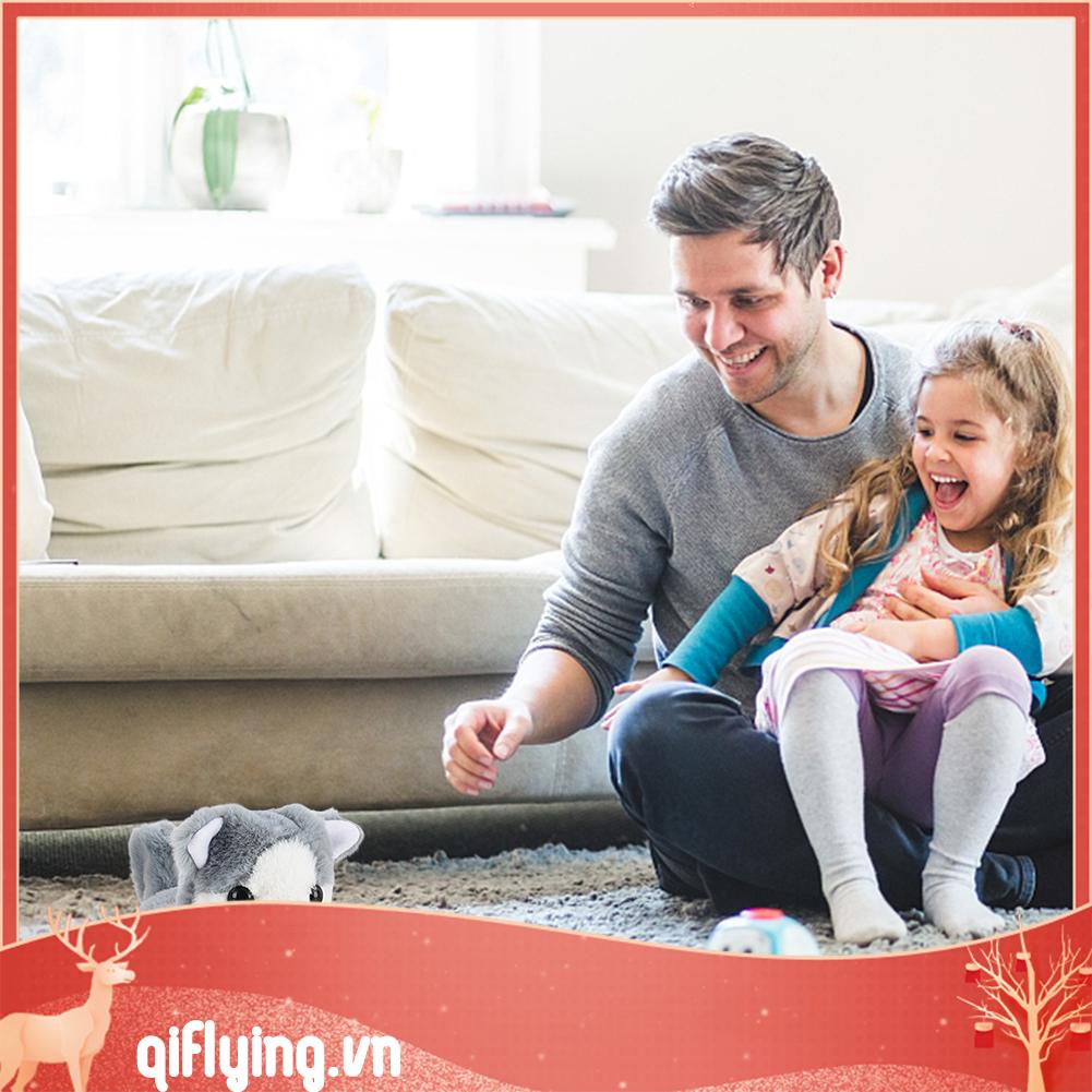 Chó robot Nhồi Bông Chạy Bằng Pin Trang Trí Nhà Cửa