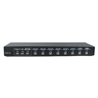 8 port usb 2.0 external kvm switch box manual switcher support 1920x1440