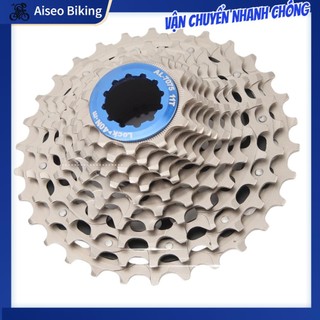 Aiseo-Motor 11 Tốc độ Cassette Thép cường cao 30T Chủ đề chính xác Không ồn ào Bánh đà xe đạp đường nhẹ để đi