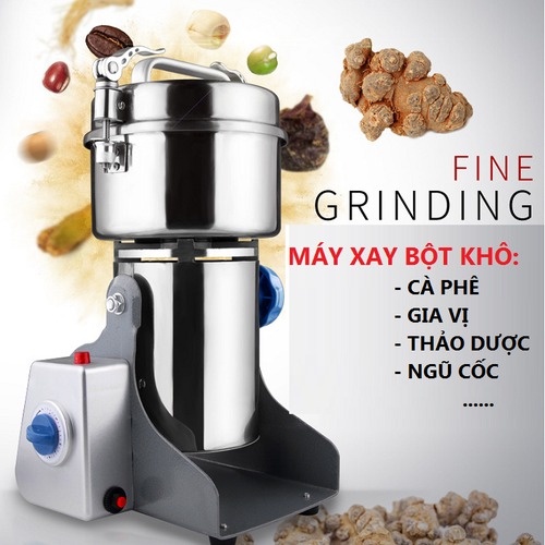 Máy Nghiền Đa Năng SEKA Bột Siêu Mịn Siêu Khỏe, Máy Xay Bột Khô Chính Hãng Công Suất 1400W, Dung Tích 1200ml