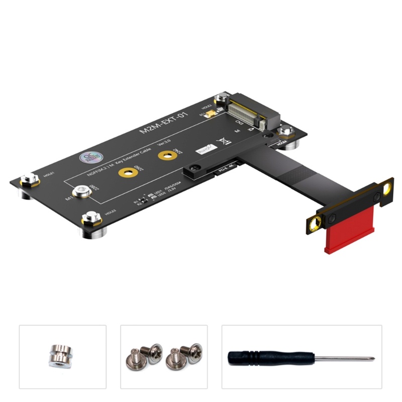 Dây Cáp Nối Dài Tốc Độ kiki m 2 ngff nvme ssd Sang pcie 1x Cho Máy Tính