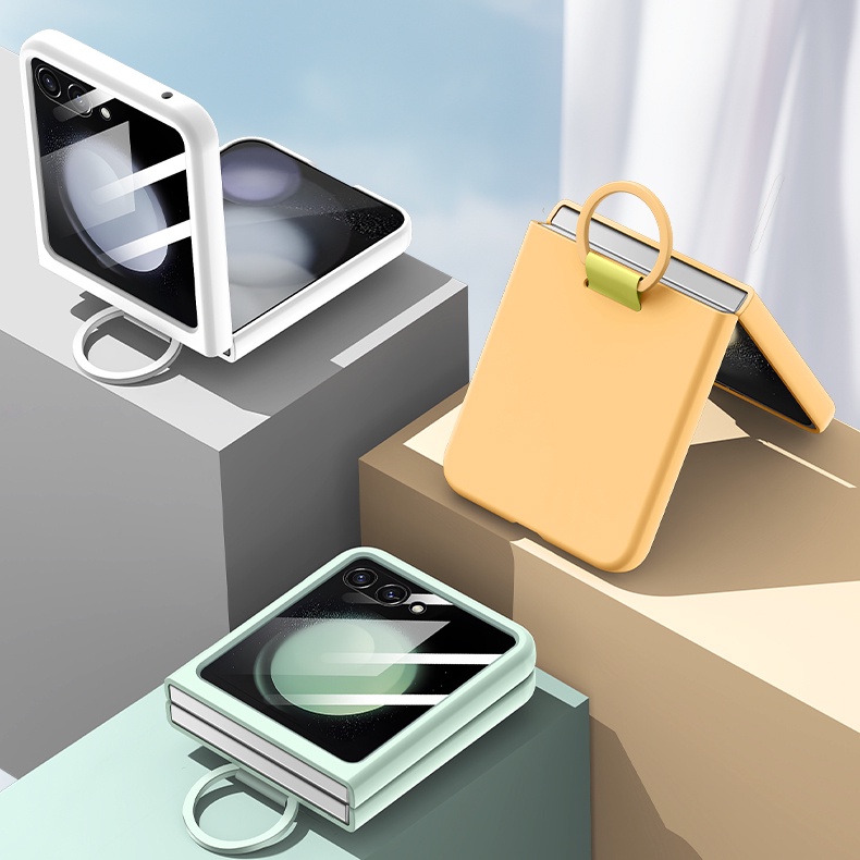 Ốp Điện Thoại Có Nhẫn Gài Tiện Dụng Cho samsung galaxy z flip 5 5g flip5