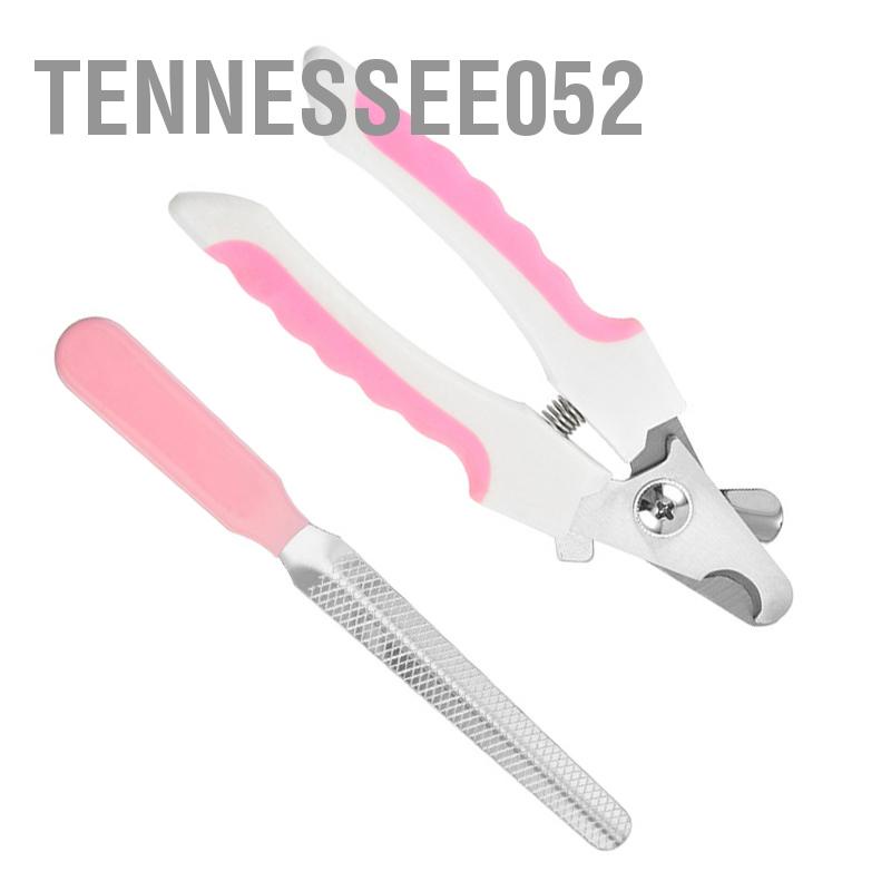 Tennessee052 Thú Cưng Kéo Cắt Móng Tay Thép Không Gỉ Chân Làm Đẹp Chải Lông Dụng Cụ Chó Bấm Với Dũa Cho Mèo